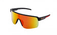 DAKOTA Sonnenbrille -  Rubber Black/Red Revo