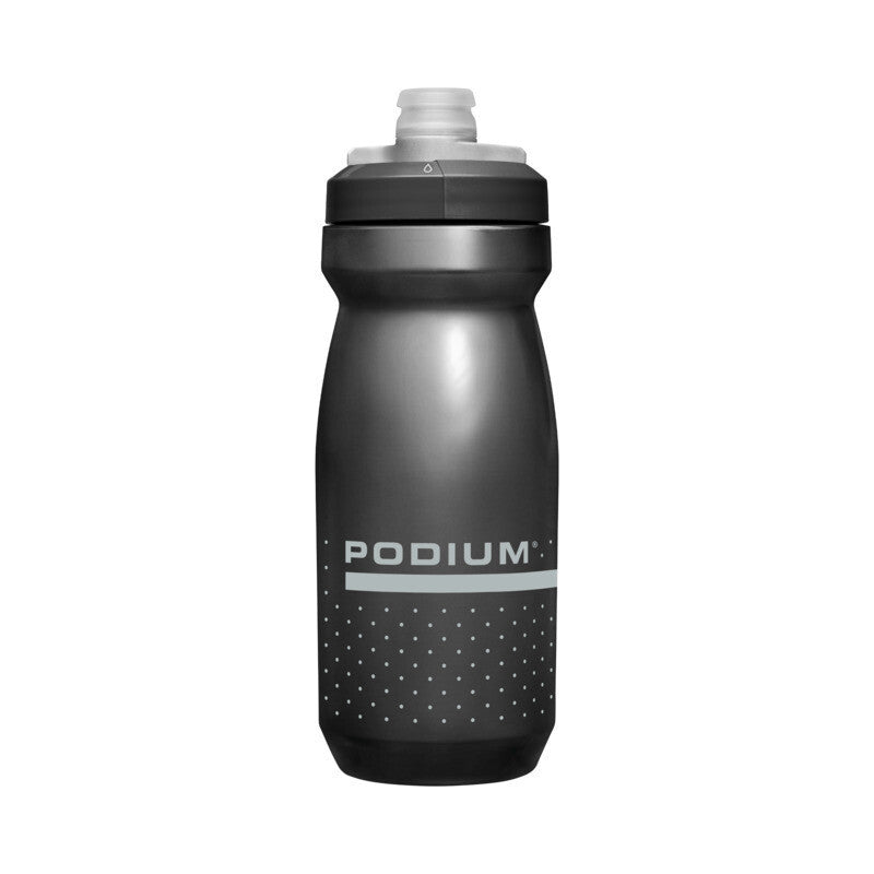 Podium Trinkflasche 620 ml - schwarz/silber