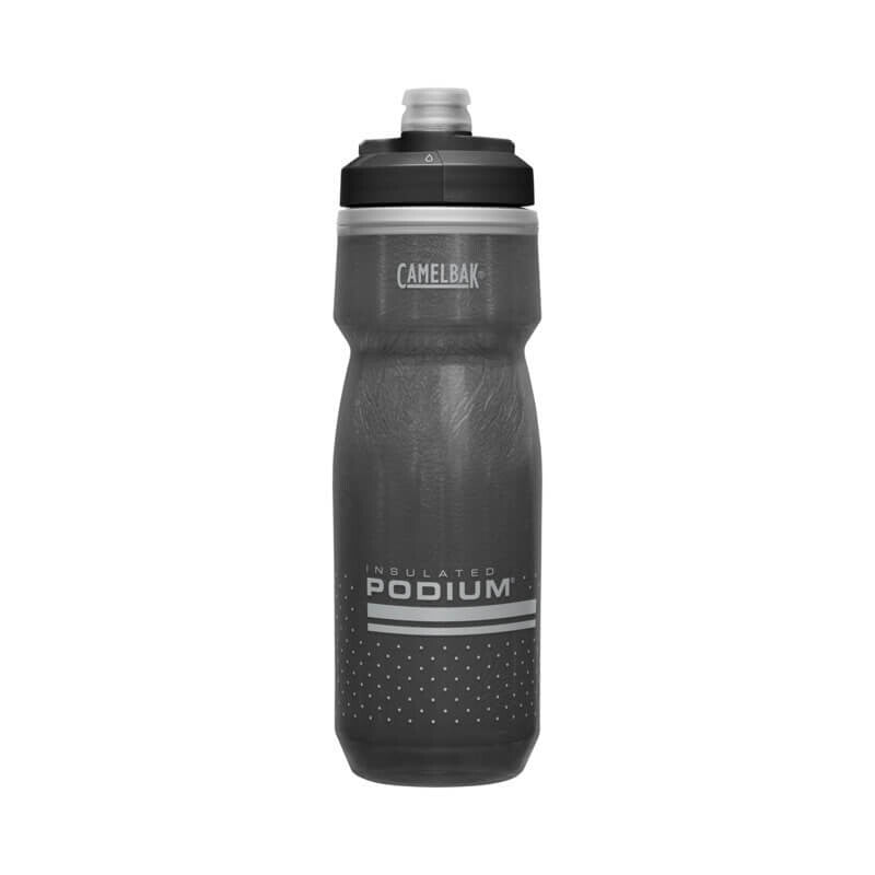 Podium Chill Trinkflasche 620 ml - schwarz/silber