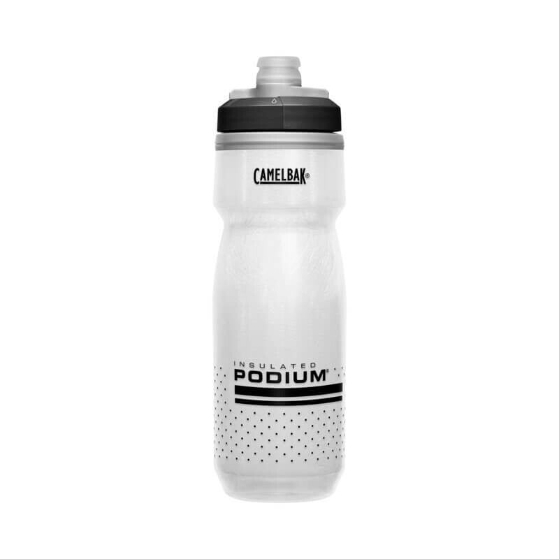 Podium Chill Trinkflasche 620 ml - weiß/schwarz