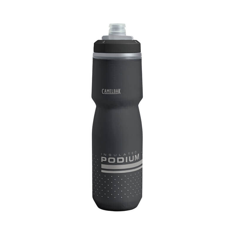 Podium Chill Trinkflasche 710 ml - schwarz/silber