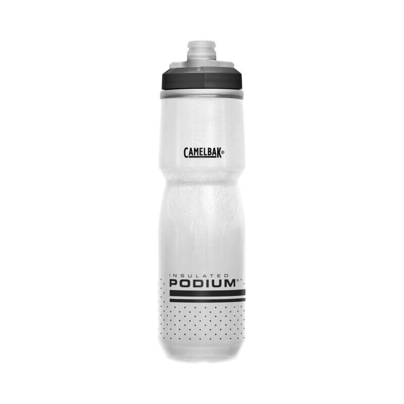 Podium Chill Trinkflasche 710 ml - weiß/schwarz