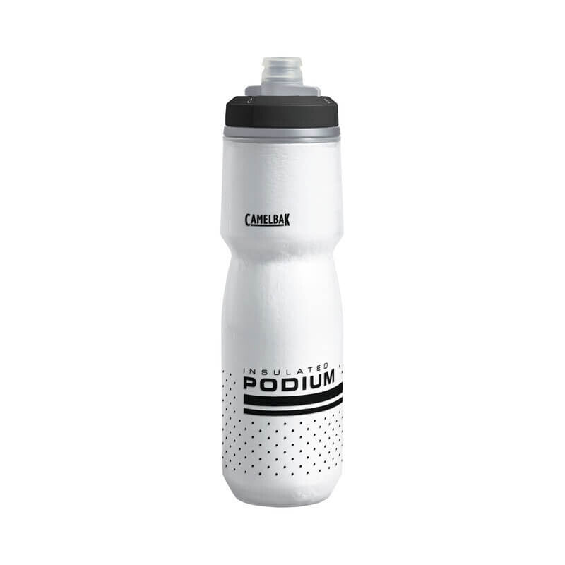 Podium Chill Trinkflasche 710 ml - weiß/schwarz