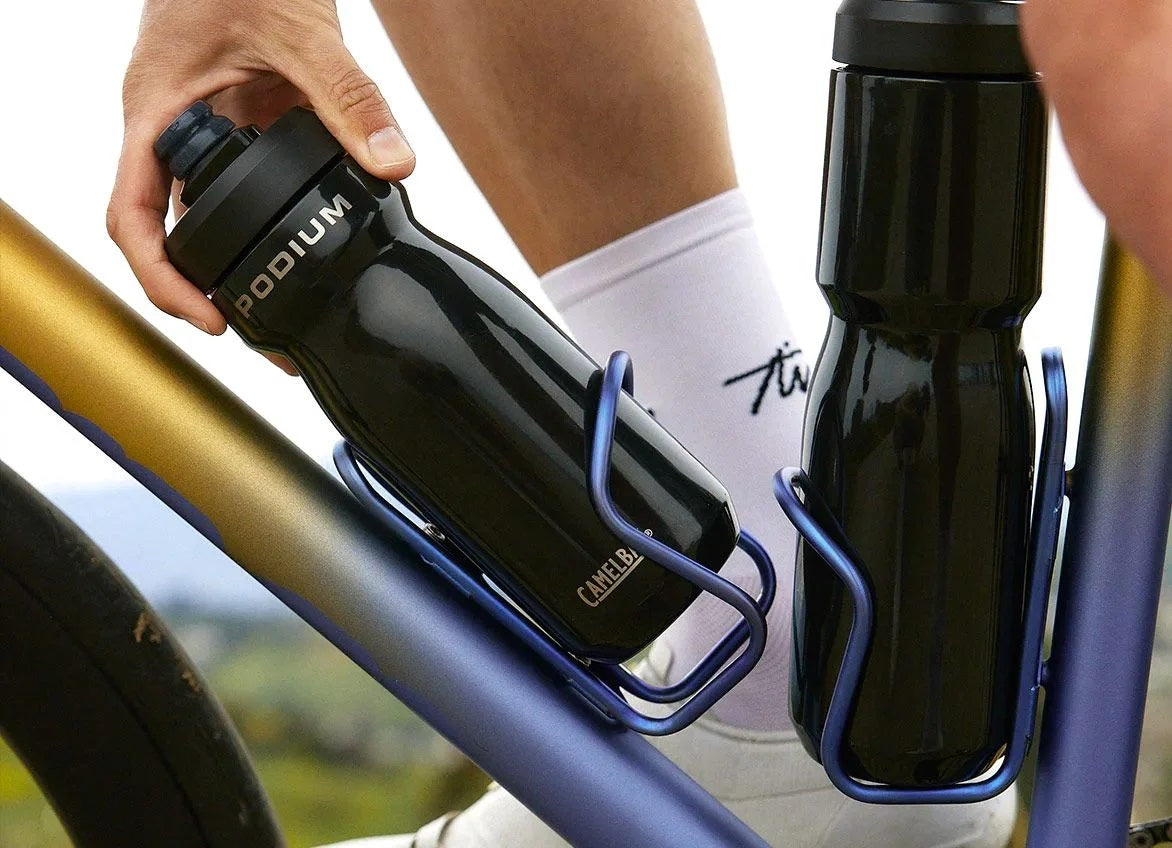 Podium Vacuum Edelstahl Flasche 650 ml - black