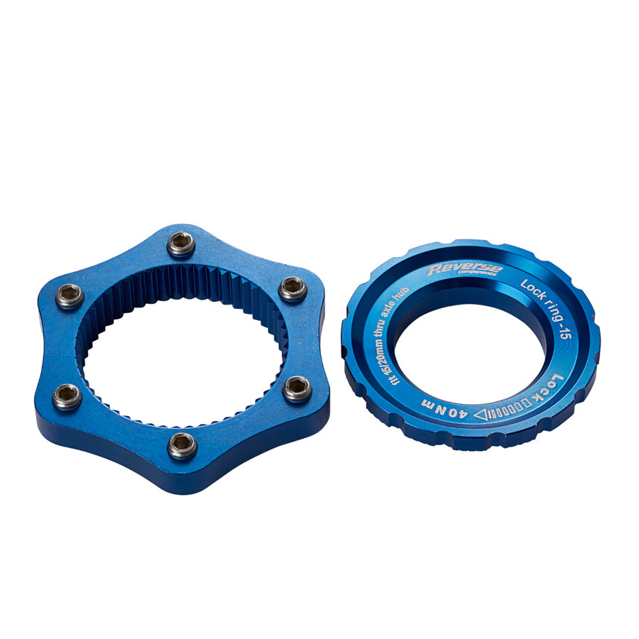 Center Lock Adapter - blau