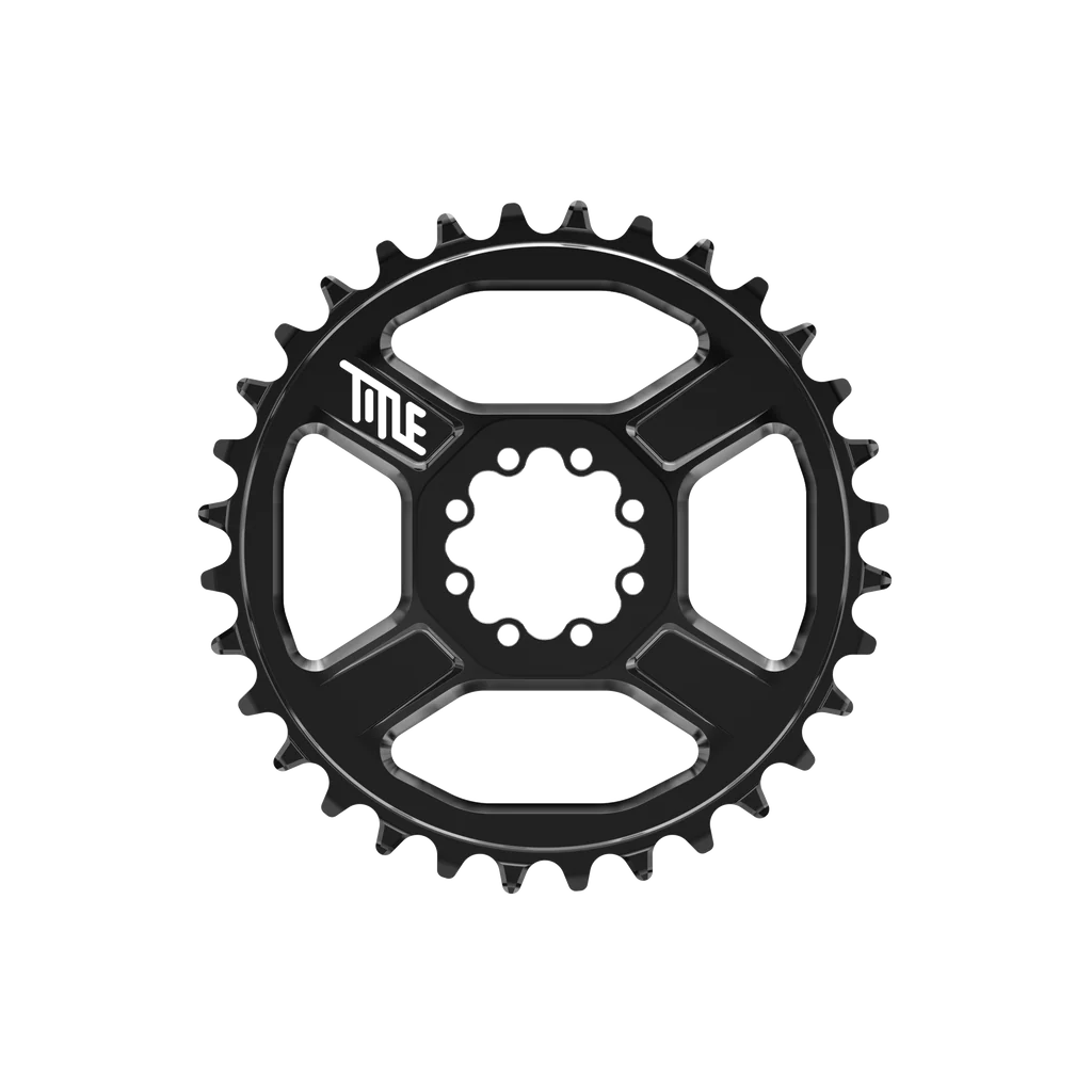 CR1 Sram 8 Bolt chainring, Regular - black