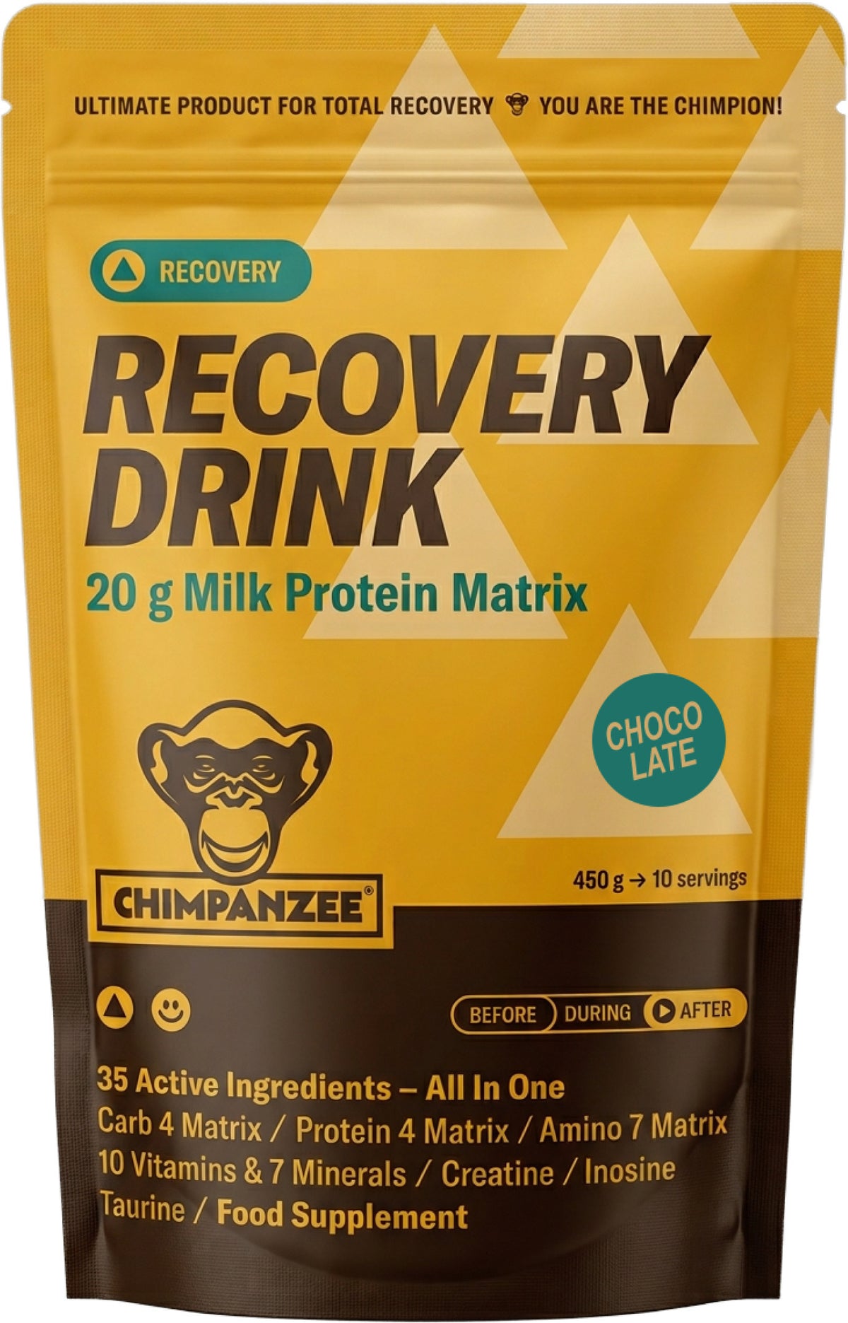 Recovery Drink, 450 g - Schokolade
