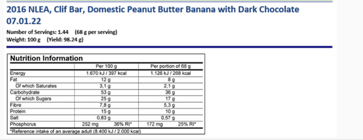 Energieriegel - Erdnuss - Banane - Schoko