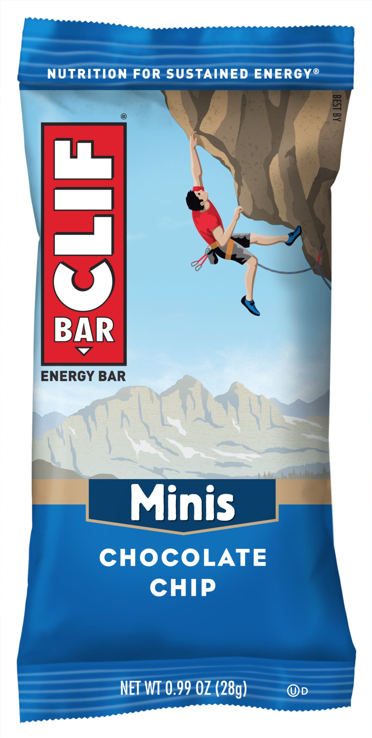 Energy Bar Energie Riegel Mini - Choclate Chip - 10 Stück