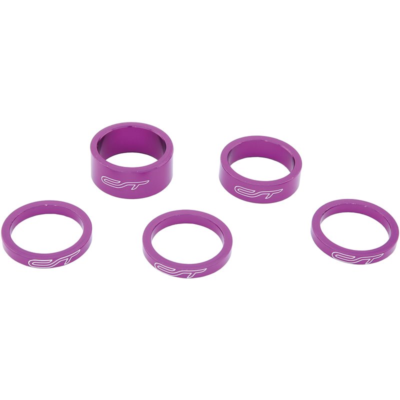 Steuersatz Spacerset 5-teilig 1-1/8 Zoll - purple