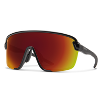 Bobcat - Black + ChromaPop Red Mirror Lens