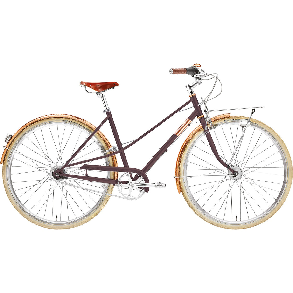 Caferacer Damen Doppio 7-Gang Dynamo - Pinot Noir