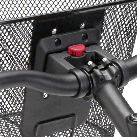 KLICKfix Uni Korb mit Lampenclip - schwarz