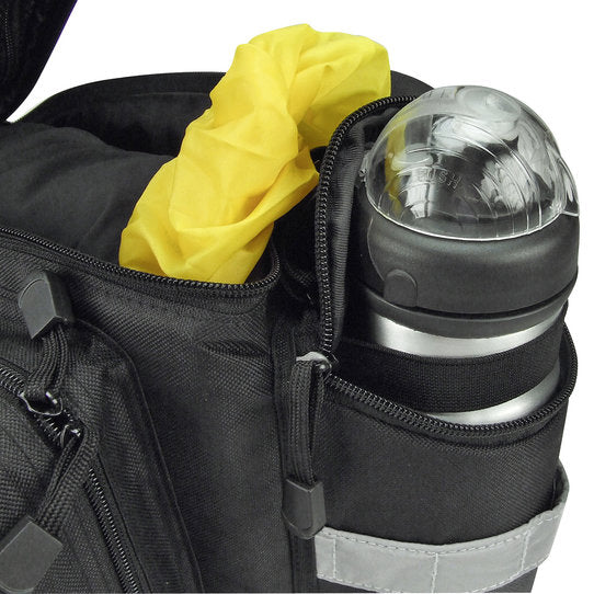 KLICKfix Gepäckträgertasche Rackpack 2+ Tourino GTA 12-16L - schwarz