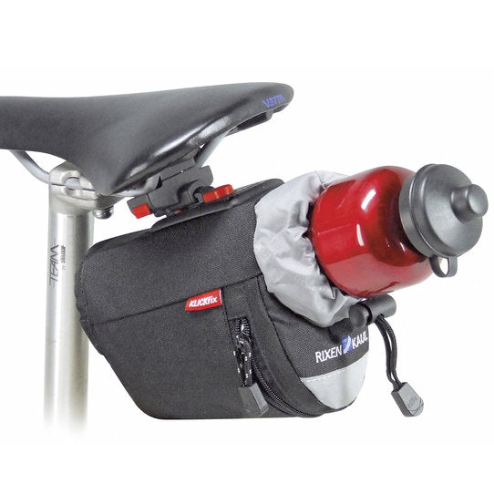 KLICKfix Satteltasche Micro Bottlebag 1,5L - schwarz