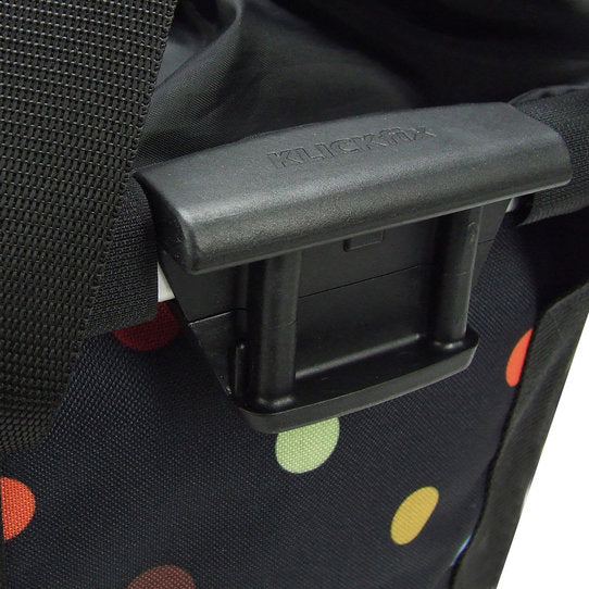 KLICKfix City-Tasche Bikebasket 15L - dots