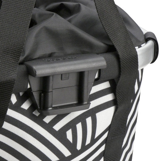 KLICKfix Reisenthel City-Tasche Bikebasket 15L - zebra