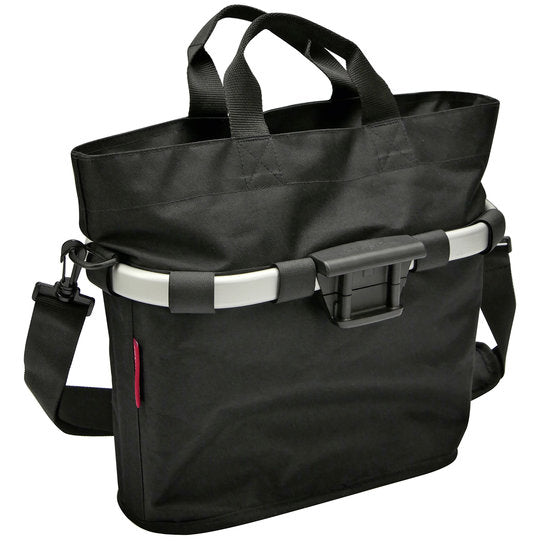 KLICKfix City-Tasche Bikebasket Oval S 12L - schwarz