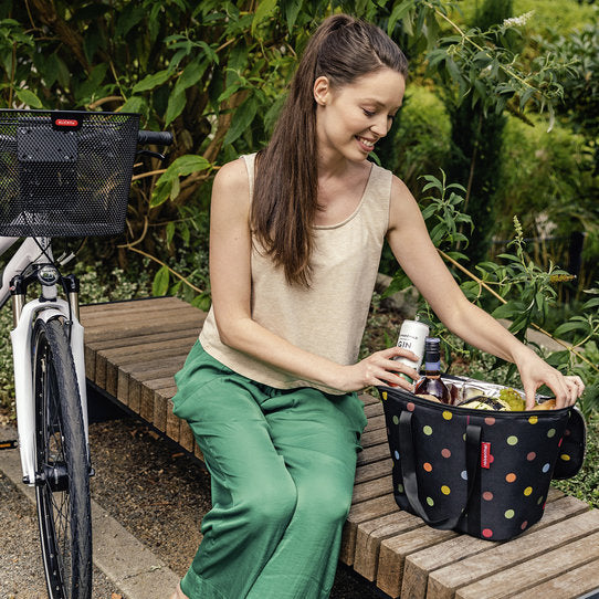 KLICKfix Thermotasche für Lenkerkörbe 16L - happy flowers