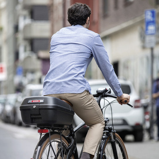 KLICKfix Fahrradbox City-Box 22L, UniKlip2 - schwarz