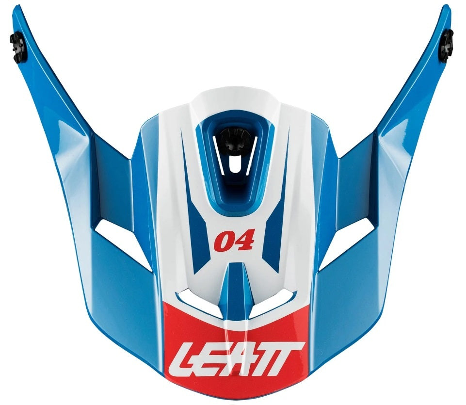 LEATT Schild 4.5 V25 blau/weiß M-XXL