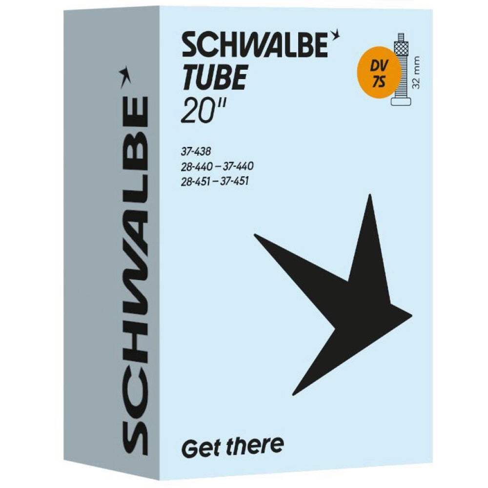 DV7S Schlauch, 32 mm - 20 Zoll Schwalbe