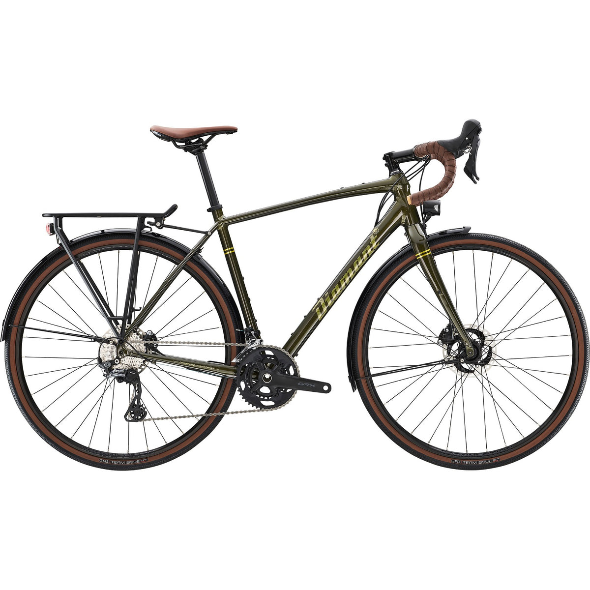 diamant fahrrad 137 137 Herren Oxidgrün Metallic