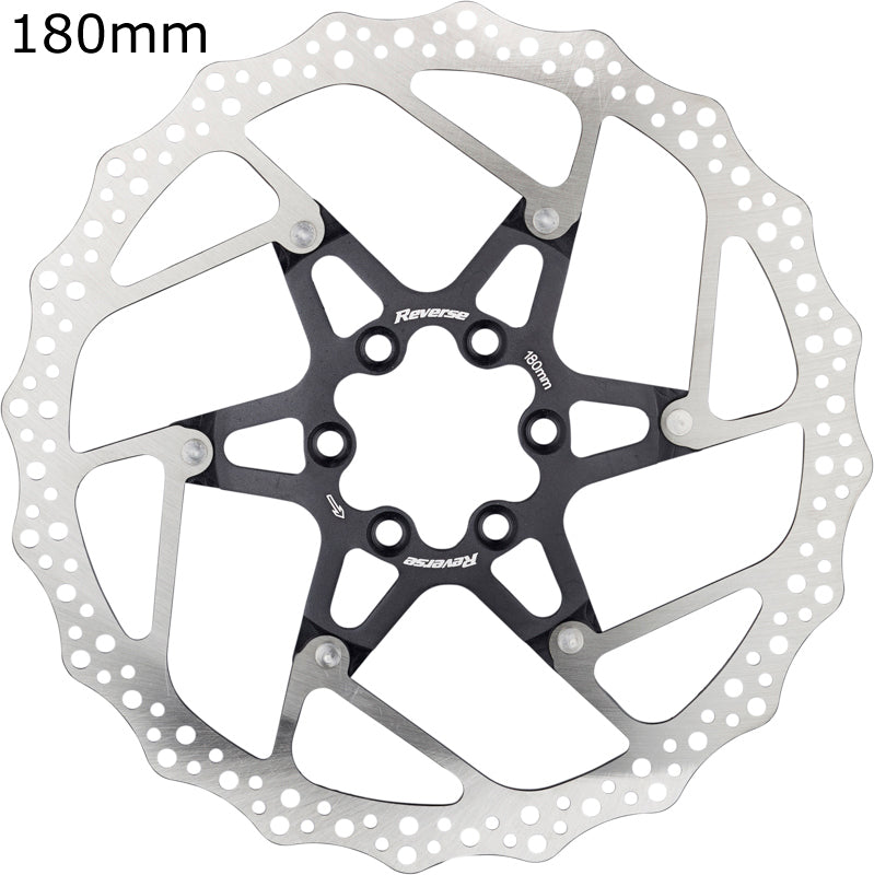 Discrotor 160/180/200/203 mm 6-Loch Bremsscheiben - schwarz