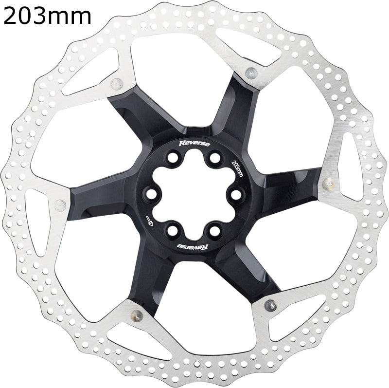 Discrotor 160/180/200/203 mm 6-Loch Bremsscheiben - schwarz