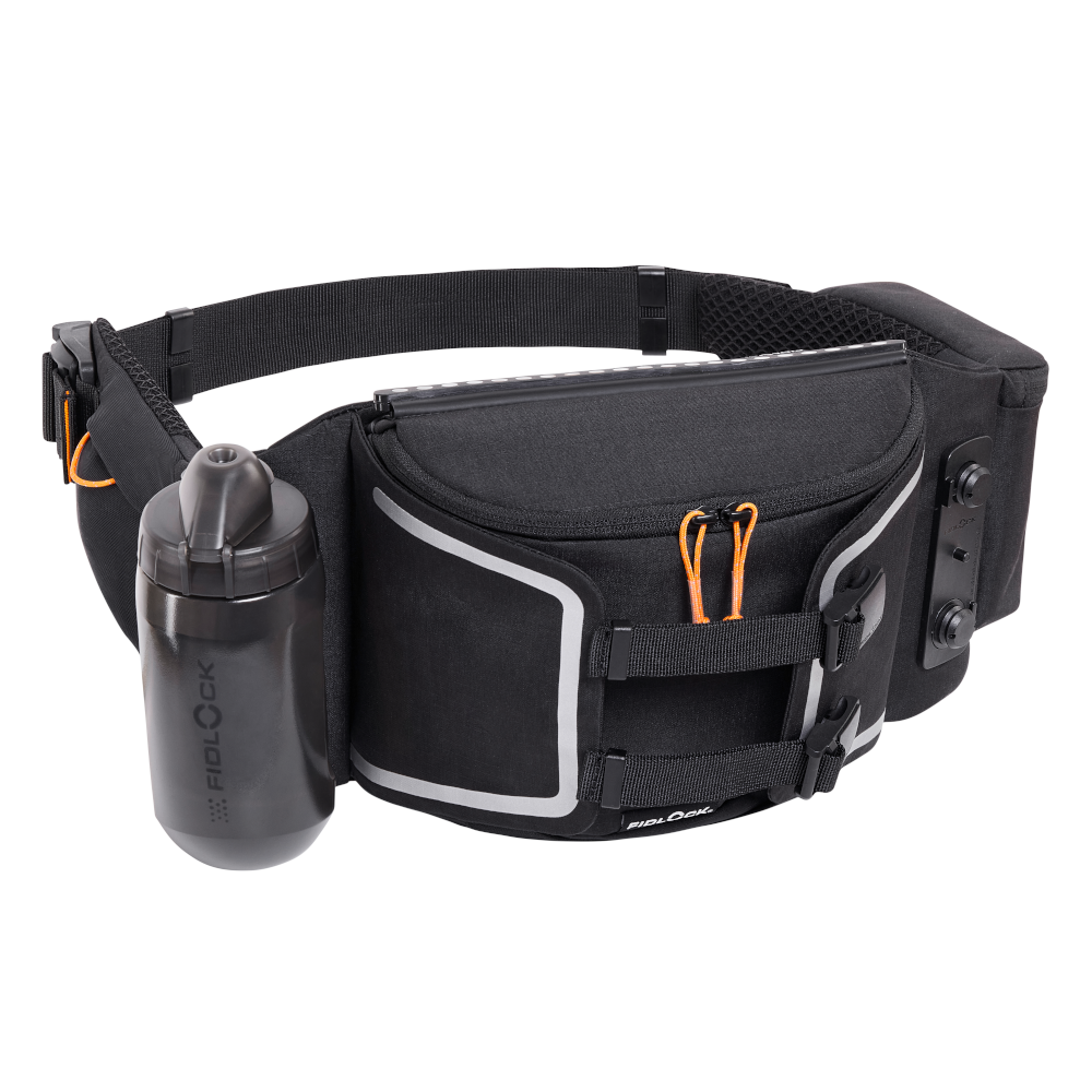 HIP BELT double + bottle 450 - black