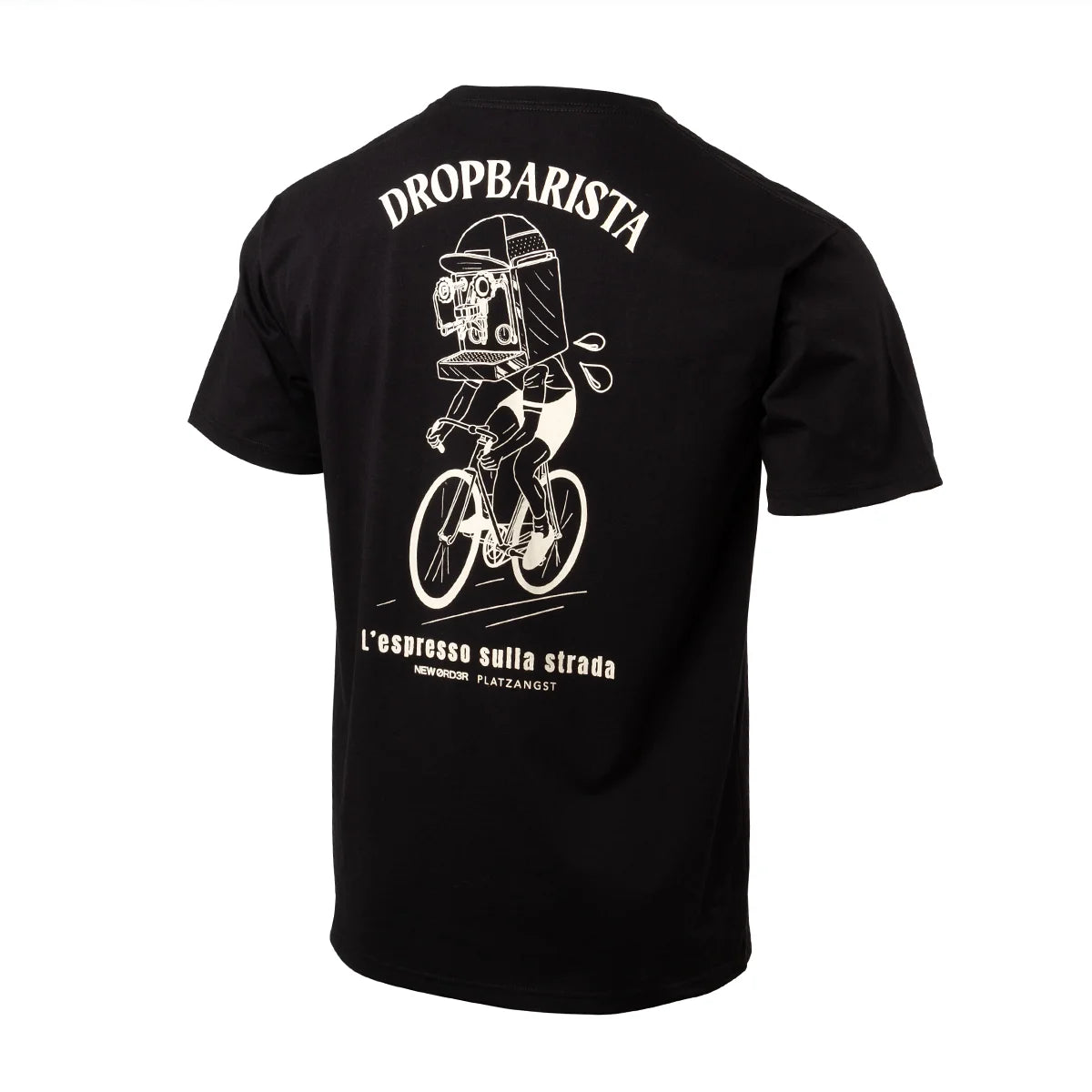 T-Shirt Dropbarista Schwarz