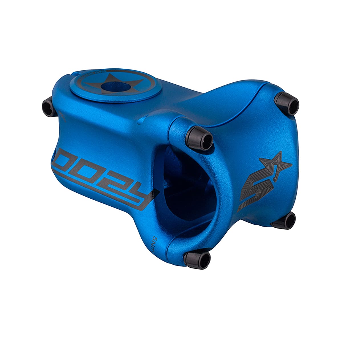 Oozy Trail Vorbau - 31,8 mm - Shotpeen - Blau