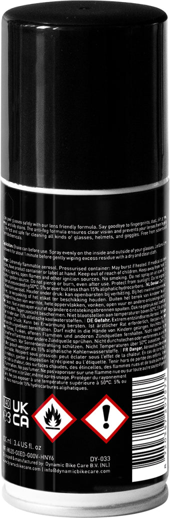 Lens Love Brillenreiniger - 100 ml Dynamic Bike Care