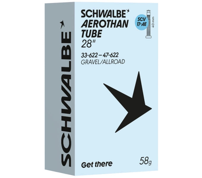 Aerothan Schlauch 28" Trekking/Gravel, SCV17, Clik Valve - 40 mm