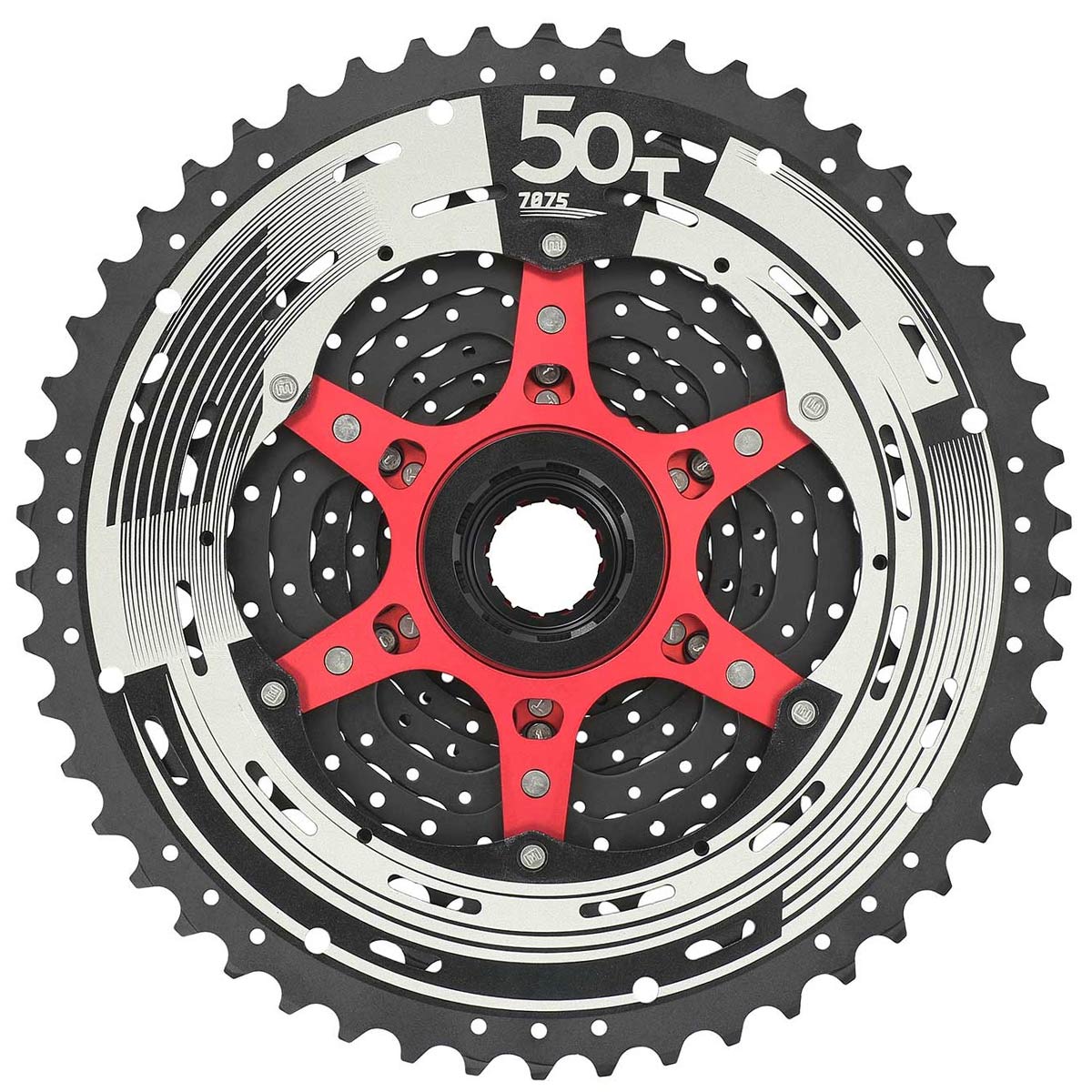 CSMZ91X WT5 10-50 Zähne, 12-fach - Schwarz