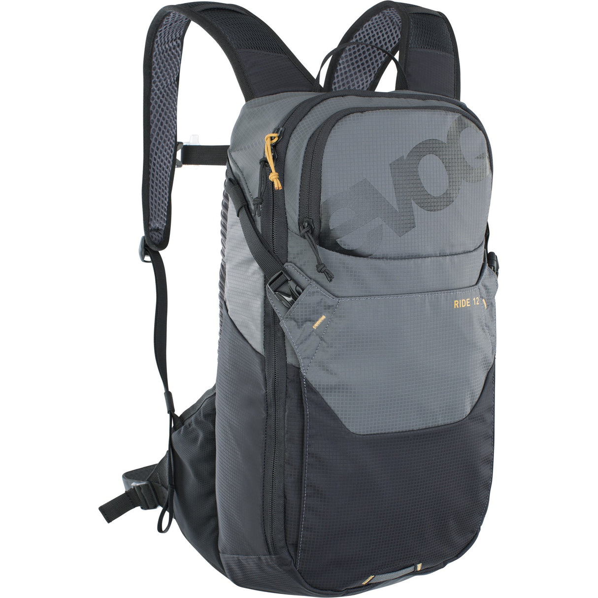 Ride 12 L - Rucksack - Schwarz/Grau