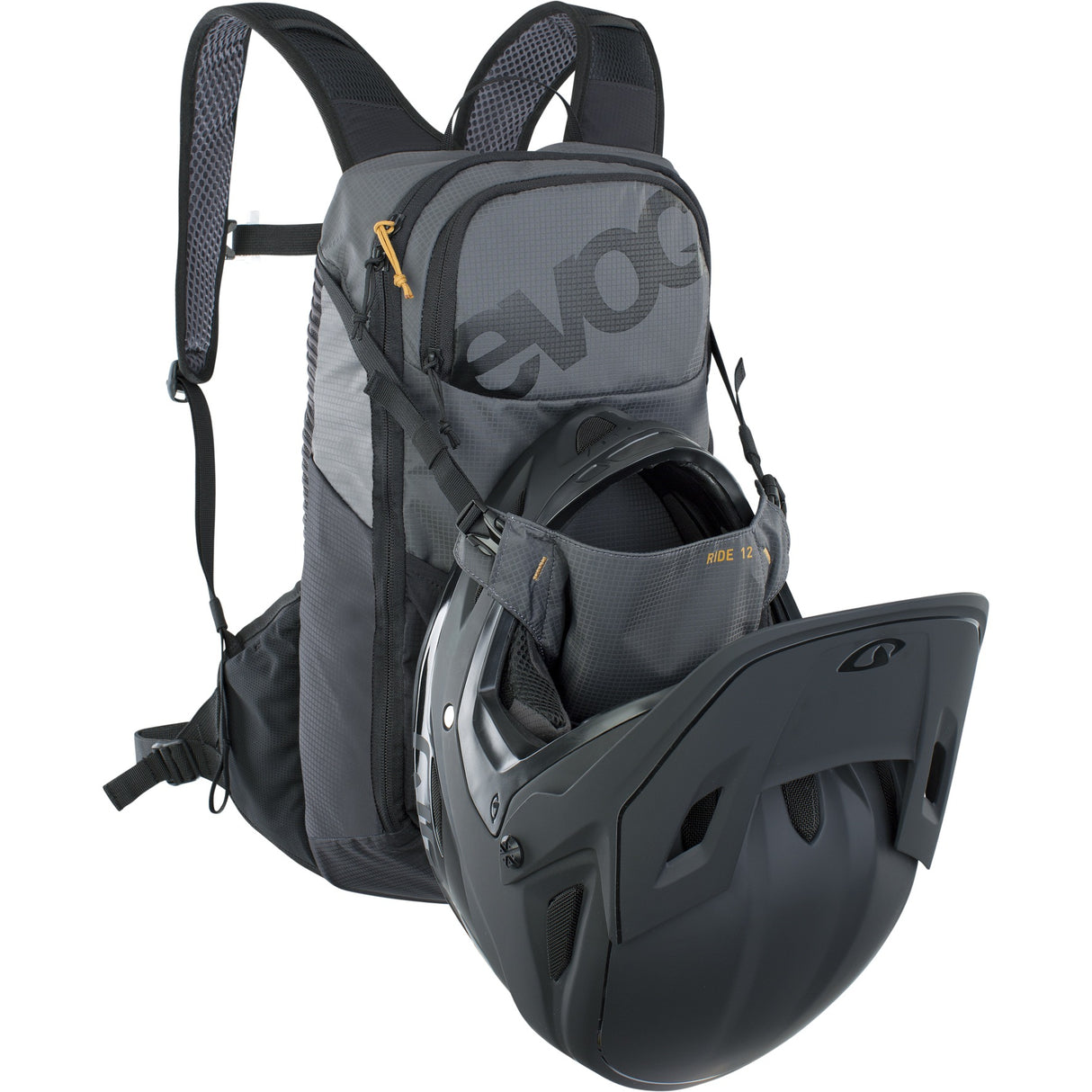 Ride 12 L - Rucksack - Schwarz/Grau
