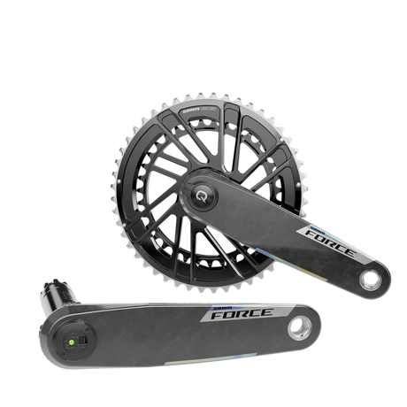 Force AXS E1 Kurbelgarnitur, 48-35T - schwarz