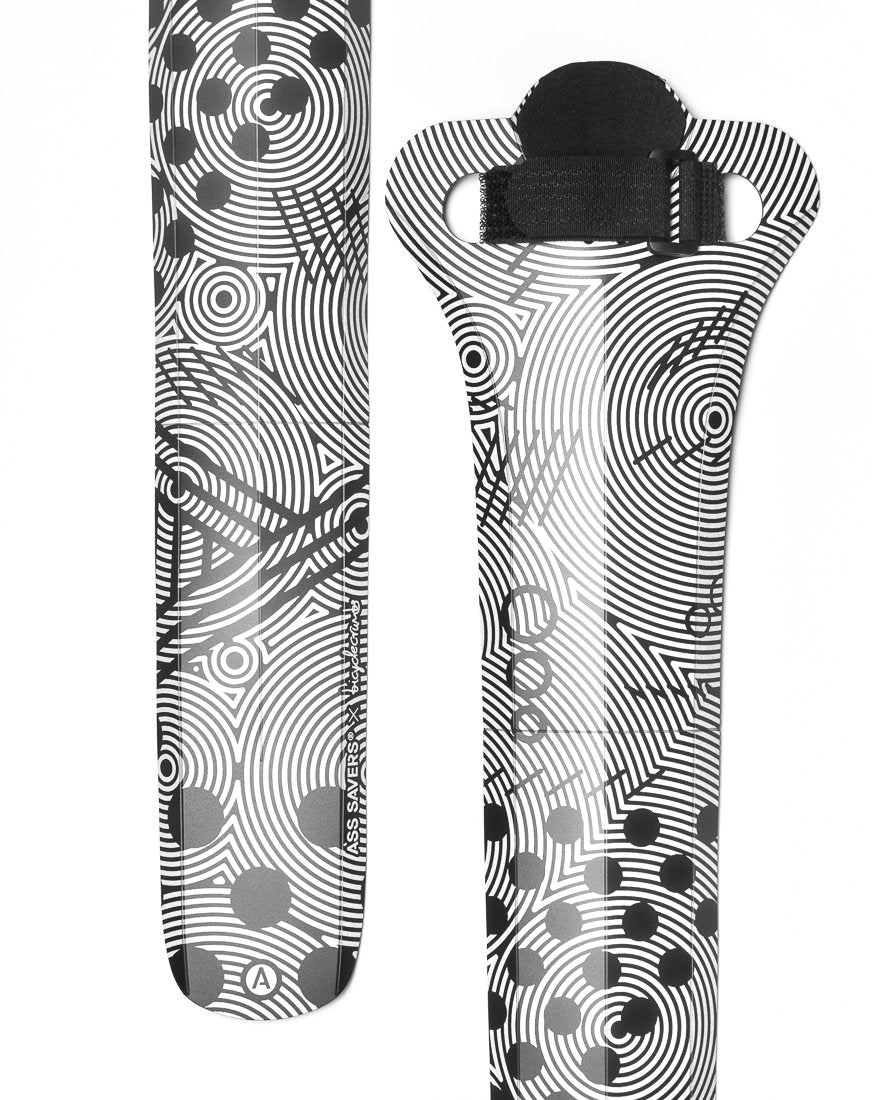 Fendor Bendor Regular Schutzblech - Schwarz/Weiß - reflektierend