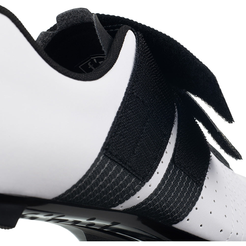 Tempo Powerstrap R5 Rennradschuhe - Weiss/Schwarz