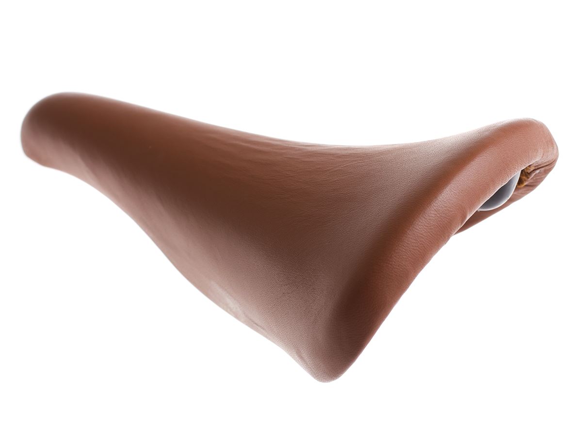 Fly X Leder Sattel - Honig