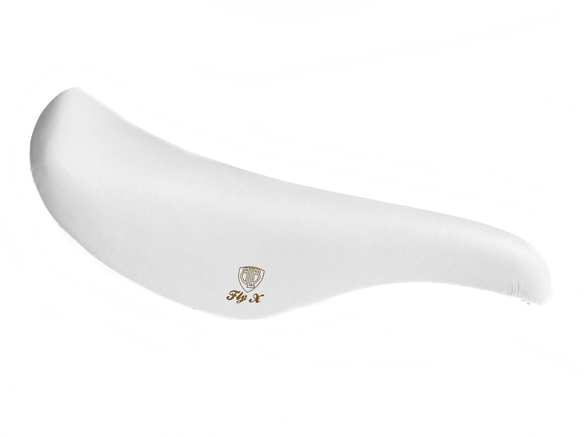 Fly X Sattel Vegan Microfibre - weiss