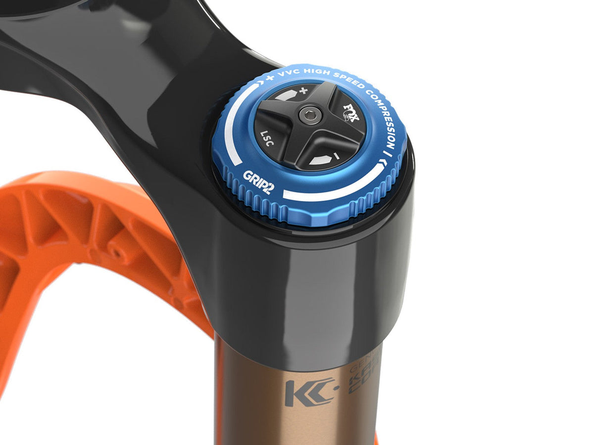 36 Float Factory 27,5 Zoll 160 mm Federweg Grip2 15x110 mm QR 44 mm Offset - Orange/Schwarz Fox Shox