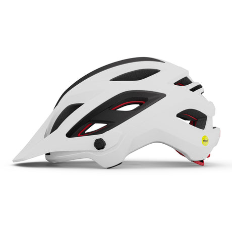 Merit Spherical Fahrradhelm - matte white/black