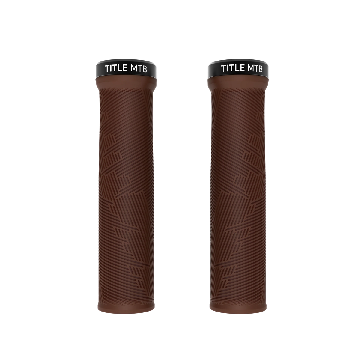 Form Lock-On Grips - Dark Brown Title MTB