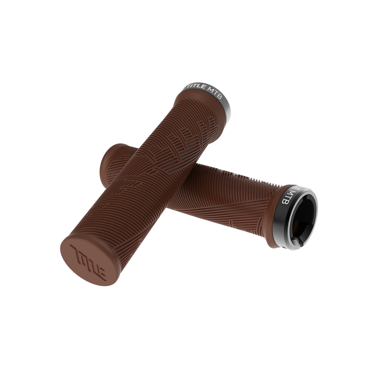 Form Lock-On Grips - Dark Brown Title MTB