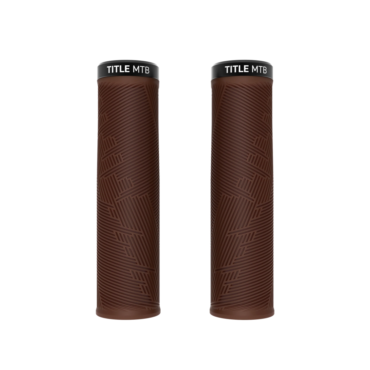 Form Lock-On Grips - Dark Brown Title MTB