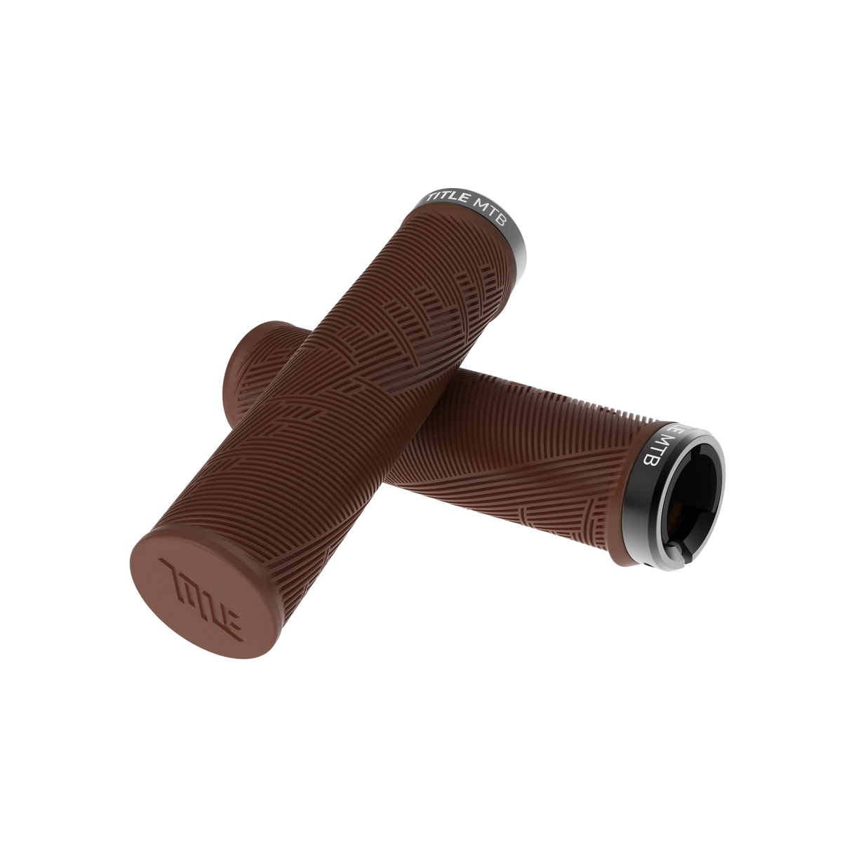 Form Lock-On Grips - Dark Brown Title MTB