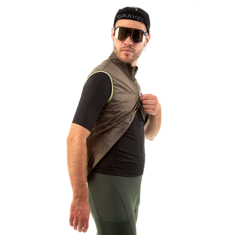 GRVL Gilet Braun