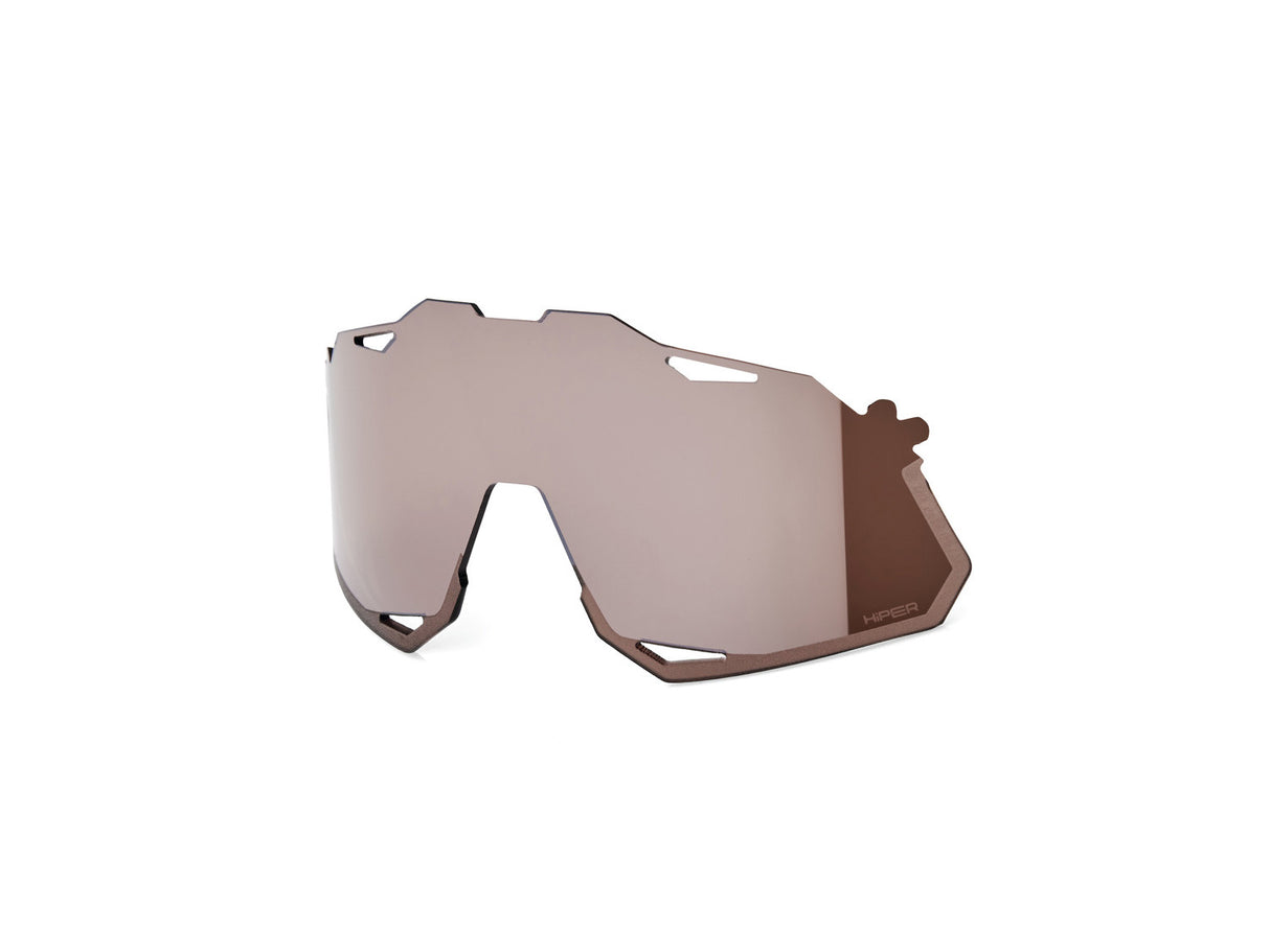 100% Hypercraft XS - HiPER Mirror Replacement Lens - Crimson Silver